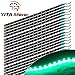 YITAMOTOR 20X Waterproof Flexible Car Lighting Strip Decorative Light Lamp 15 LED 30cm