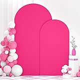 FANPROMS Set of 2 Wedding Arch Cover 6FT 7.2FT Hot