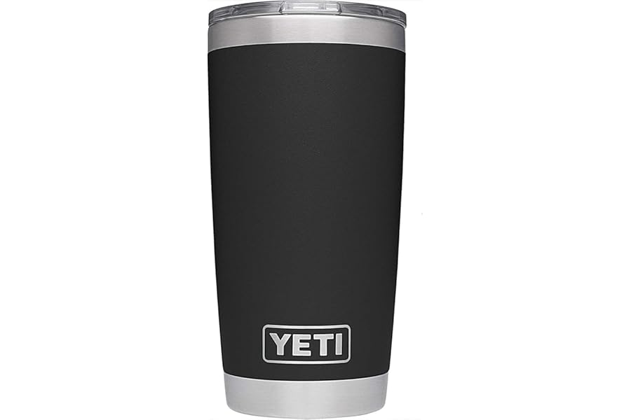 YETI Rambler 20 oz Stainless Steel Vacuum Insulated Tumbler w/MagSlider Lid Book
