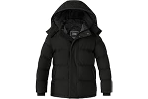 ZSHOW Girl's Winter Coats Waterproof Hooded Puffer Jacket Outerwear Winter Jacket