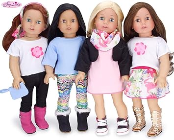 Buy 18 Inch Doll Sized Mix And Match Spring Set By Sophia S Blue