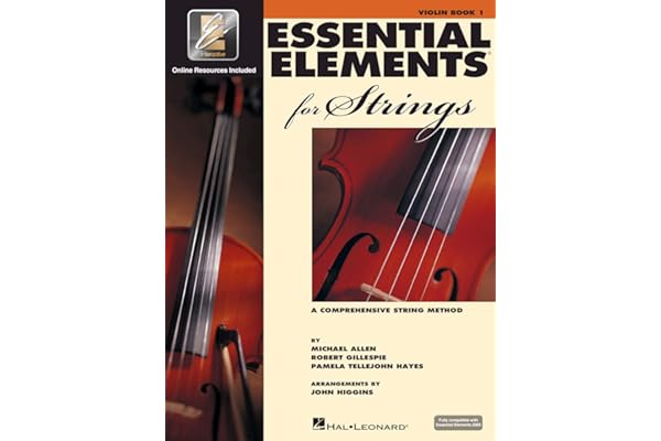 Essential Elements for Strings – Violin Book 1 with EEi Online Resources | Violin Method Book and Sheet Music for Students and Teachers | Comprehensive String Method – Newer 2025 Edition Available