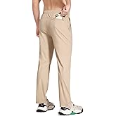 baleaf Men's Running Pants Elastic Waist Lightweight Jogging Stretch Golf Workout Pants with Zipper Pockets