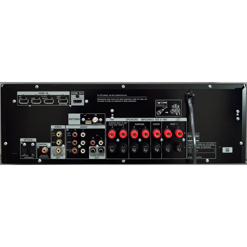 Amazon.com: Sony STRDH750 7.2 Channel 4K AV Receiver: Home Audio & Theater