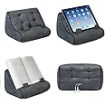 Gifts for Readers & Writers Book Couch iPad Stand | Cushioned Tablet Stand & Book Holder| Reading Pillow for Bed Time | Tablet Lap Rest Cushion | A Fun Gift for Book Lovers