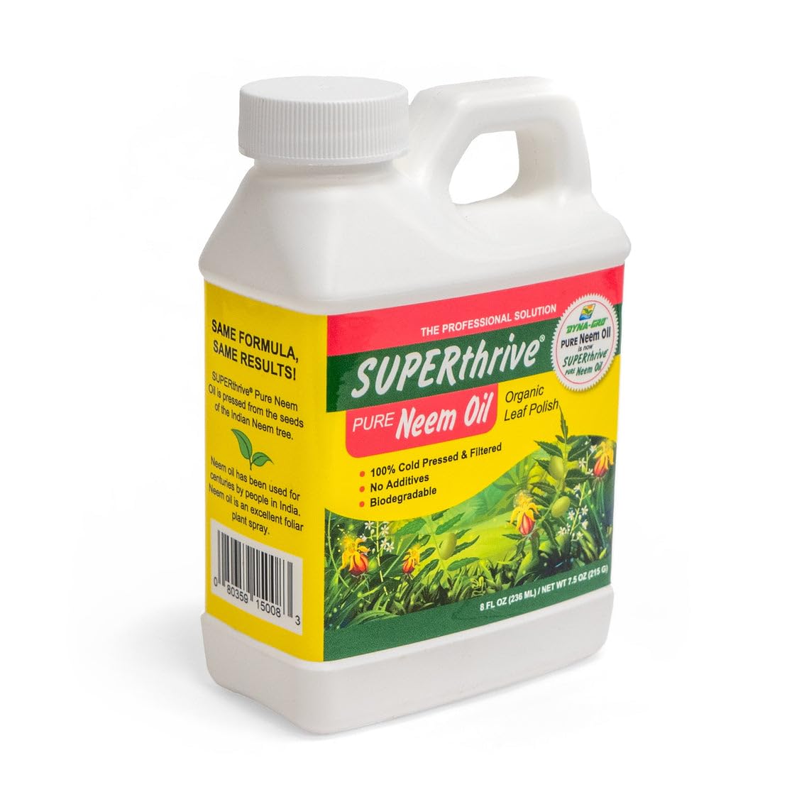 SUPERthrive Pure Neem Oil Natural Leaf, 8 oz