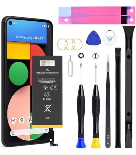 Amazon.com: AWEDAS Replacement Battery for Pixel 4A 5G Compatible