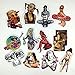 50 pcs Sexy Women Stickers for Skateboard Graffiti Laptop Luggage Guitar Car Decals