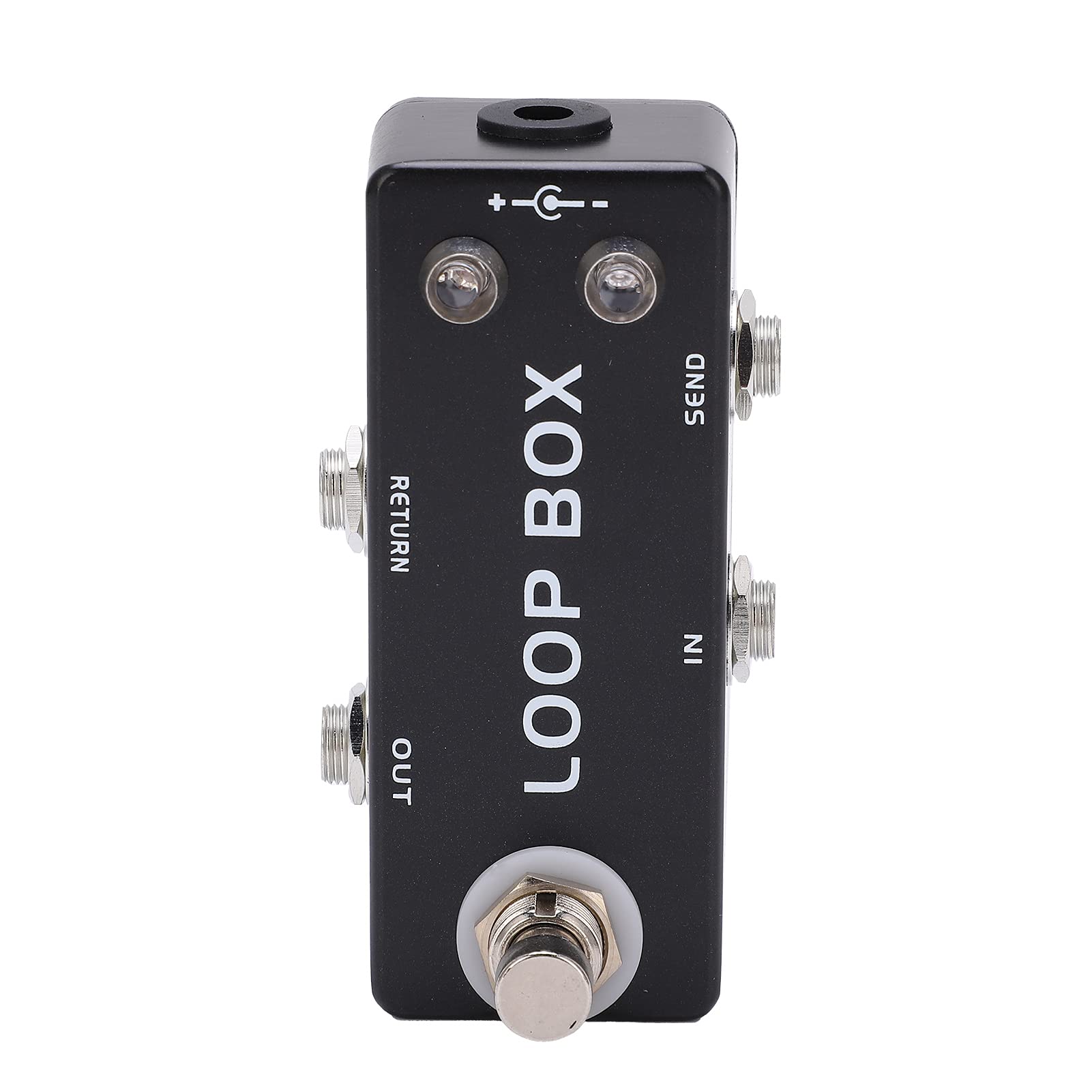 Effect Loop Pedal, Mini Sturdy True Bypass Durable Metal Loops Switcher for Music Instrument for Adjusting