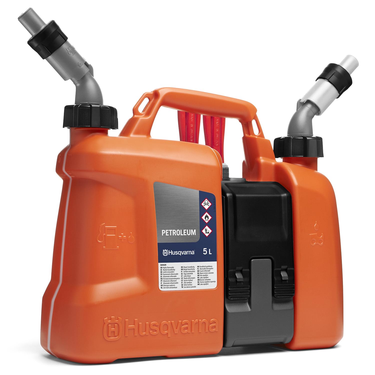 Husqvarna Petrol and Oil Combination Combi Can 5 and 2.5 Litres