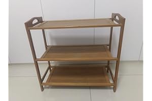 FENRUNXU Shoe Rack 3-Tier Metal Shoe Rack,Free Standing Shoe Racks for Entryway