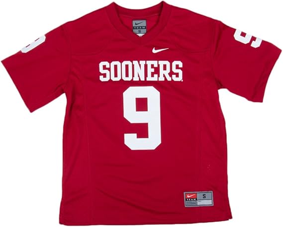 oklahoma sooners youth jersey
