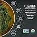 Organic Spirulina 8 oz. Purest Premium Green Superfood Powder, Vegan and USDA Certified for Quality, Safety, Maxiumum Nutrient Density by Chosen Foods
