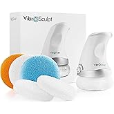 Vibro Sculpt 1.0 Body Sculpting Massager with Pro Pads – Handheld Lymphatic Massage Device for Cellulite Appearance & Skin Firming on Belly, Arms, Legs & Glutes