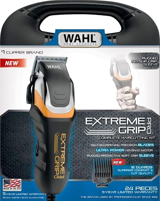 wahl comfort grip men's haircutting kit