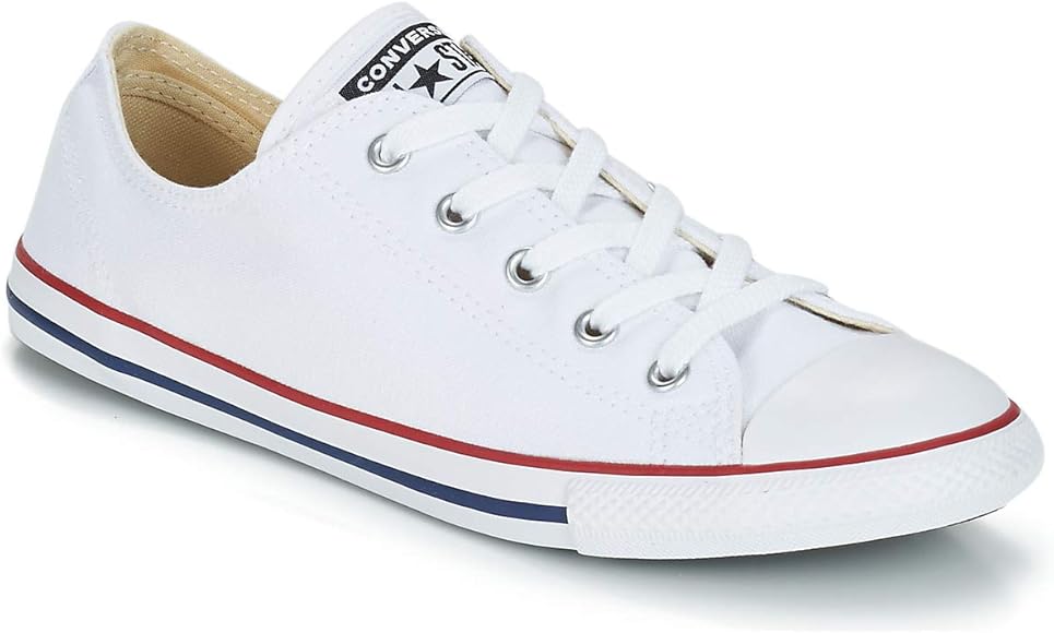zapatillas casual de mujer chuck taylor dainty baja lona converse