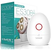 VOGOE Electric Shaver for Women 3D Floating Blade Rotary Razor Hair Remover for Arms, Legs and Underarms Rechargeable Portable and Safe Wet and Dry Use ES300