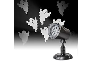 PEIDUO Halloween Projector Lights, Rotating Ghost Projector Halloween, Waterproof Outdoor Halloween Projector, Landscape, Yard, Patio, Garden, Party Decor