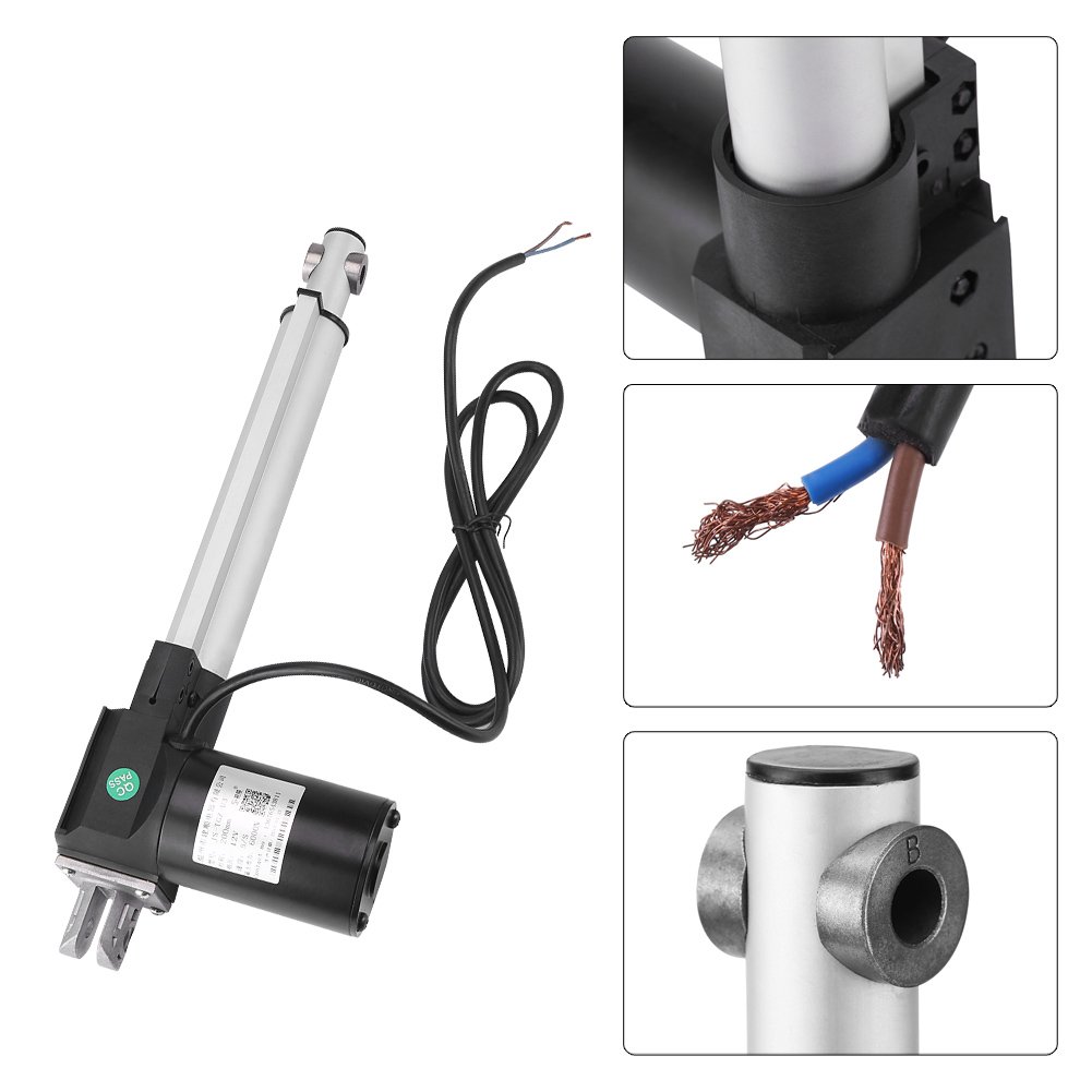 12V Linearantrieb Mit 6000N Zugkraft – Hublängen 100 Bis 1000 Mm – Elektrischer Linearmotor Für Allerlei Projekte