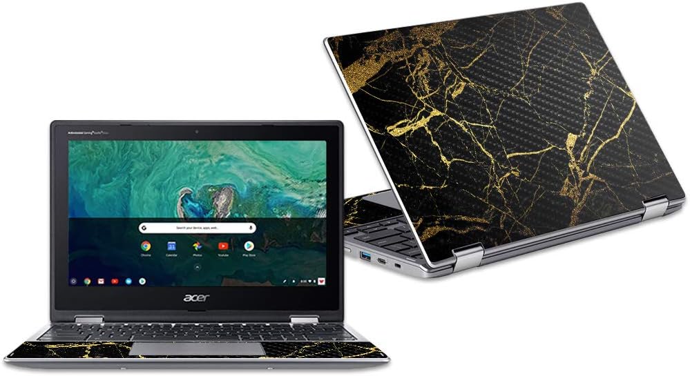 MightySkins Carbon Fiber Skin for Acer Chromebook Spin 11