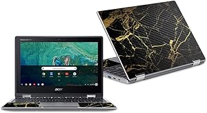 MightySkins Carbon Fiber Skin for Acer Chromebook Spin 11