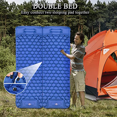 Binffeey Sleeping Pads for Backpacking TwoPerson Inflatable