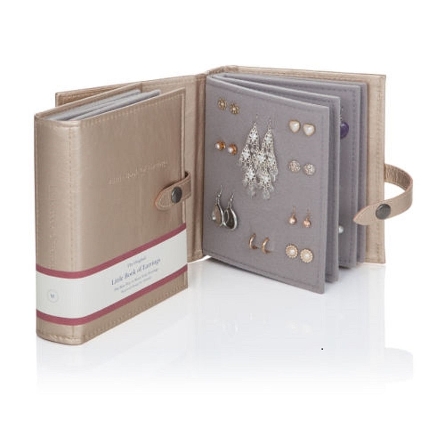 Little Book of Earrings Storage - Gold