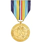 Overseas Service Commemorative Medal Anodized