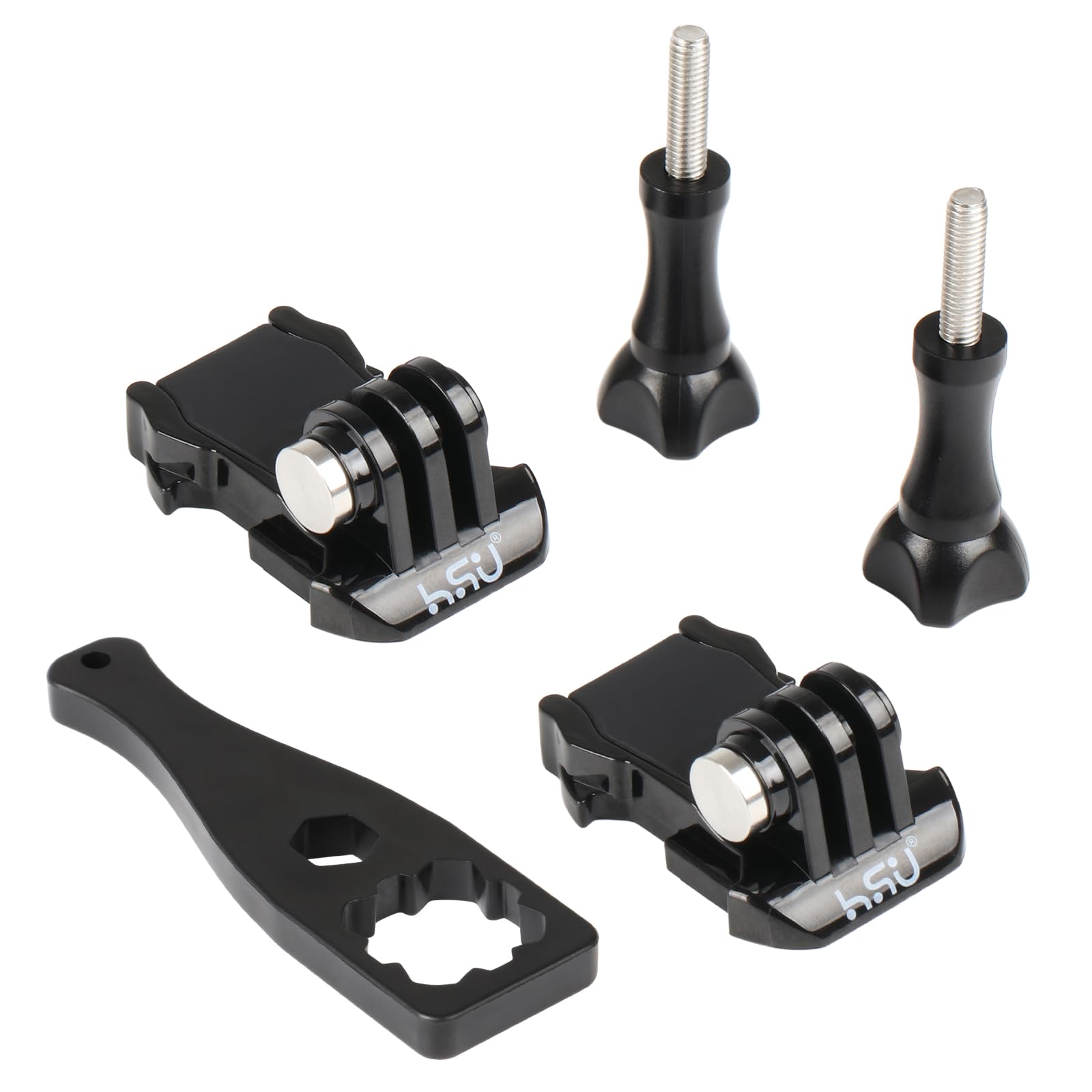 HSU Quick Release Buckle Clip for Go Pro, Camera Basic mount for Hero 13/12/11/10/9/8/7/6/5/4/3 and other Action Cameras