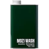 MOZI WASH Laundry Detergent Liquid, Alpine Woods, 50+ Loads, Concentrated, Plant Based, Cruelty & Dye Free, Phosphate & Paraben Free, Earth Friendly, Long Lasting Fresh Scent, 32 oz Recyclable Bottle