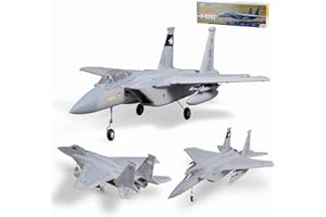 Fms Rc Jets Rc Planes for Adults 64mm F-15 Eagle V2 Ducted Fan EDF Sport Jet 4 Channel Rc Fighter Jet Remote Control Airplane