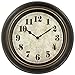 45MinST 18 Inches Retro Wall Clock, Silent Non Ticking Battery Operated Movement, Home/Wall Decor, Easy to Read, Decorate Bedroom/Living Room/Office