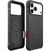 Upcommon Grit Fit Case for iPhone 17 Pro, Camera Control Button, Compatible with MagSafe, Shockproof, 12 FT Military-Grade Drop Protection (Black)