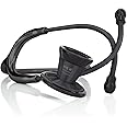 MDF Instruments, ProCardial Cardiology Stethoscope, Lightweight Titanium, Adult, Dual Head, Black Tube, Black Chestpiece-Headset, MDF797TBO11