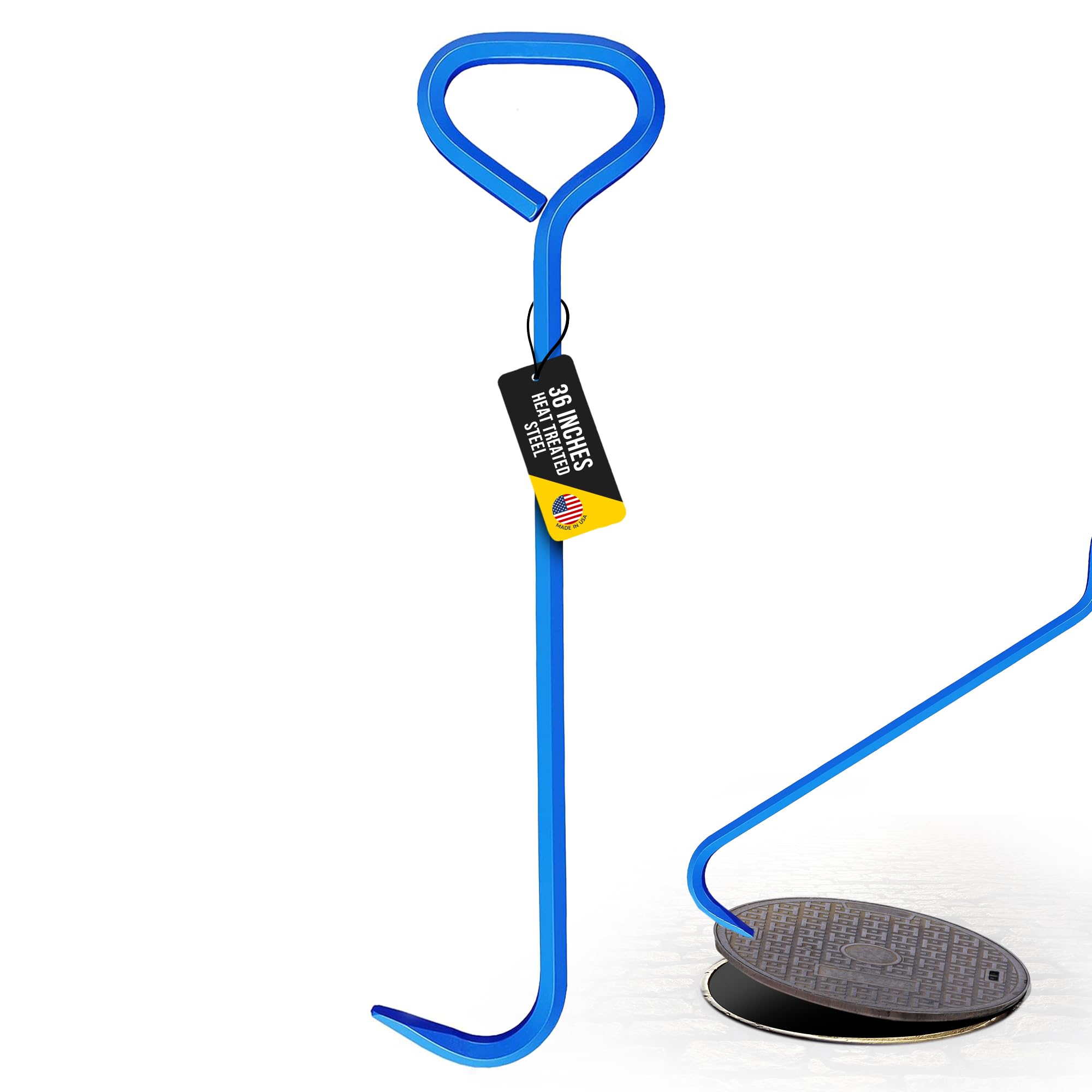 T&T Tools 36-Inch Manhole Hook Tool - Heavy Duty