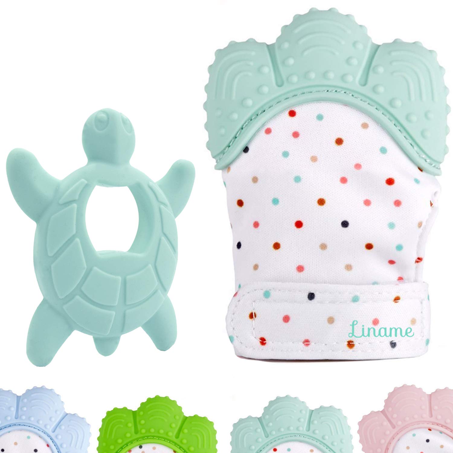 liname teething mitten