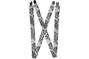 Buckle-Down unisex-adults Buckle-down Suspender - SkullsSuspenders
