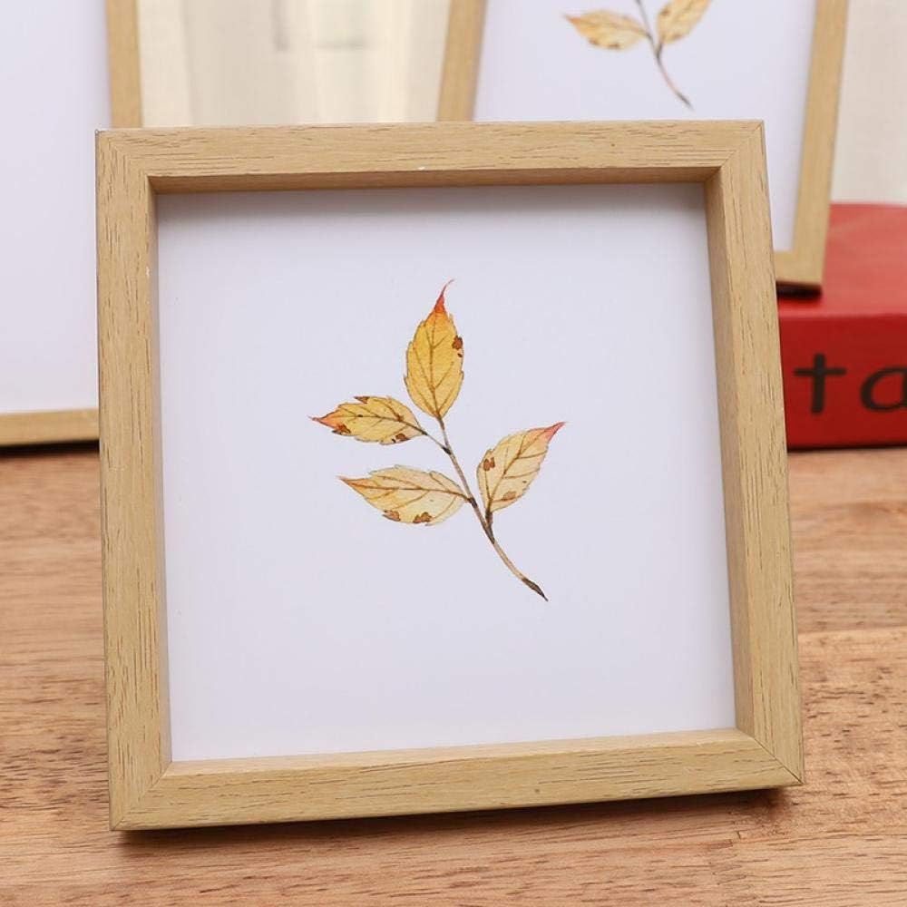 Xqsb Marco de Fotos para decoración de Casa enmarcado Simple Color de