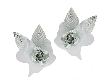 Buy Pelo Hair Accessories Party Wear Stone Flower Clips For Hair