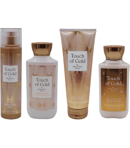 Amazon.com : Bath & Body Works Touch of Gold Moisturizing Body