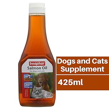Beaphar Salmon Oil for Dogs and Cats (425 ml)