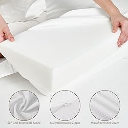 RUJIPO King Size(76"x10"x6") Bed Wedge Pillow for