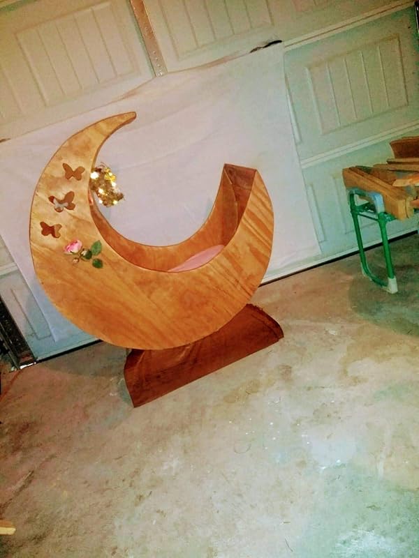 moon shaped crib