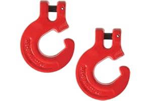Mytee Products 5/16" Logging Chain Choker Hook G80 2 Tons 4500 Lbs WLL (2 Pack)