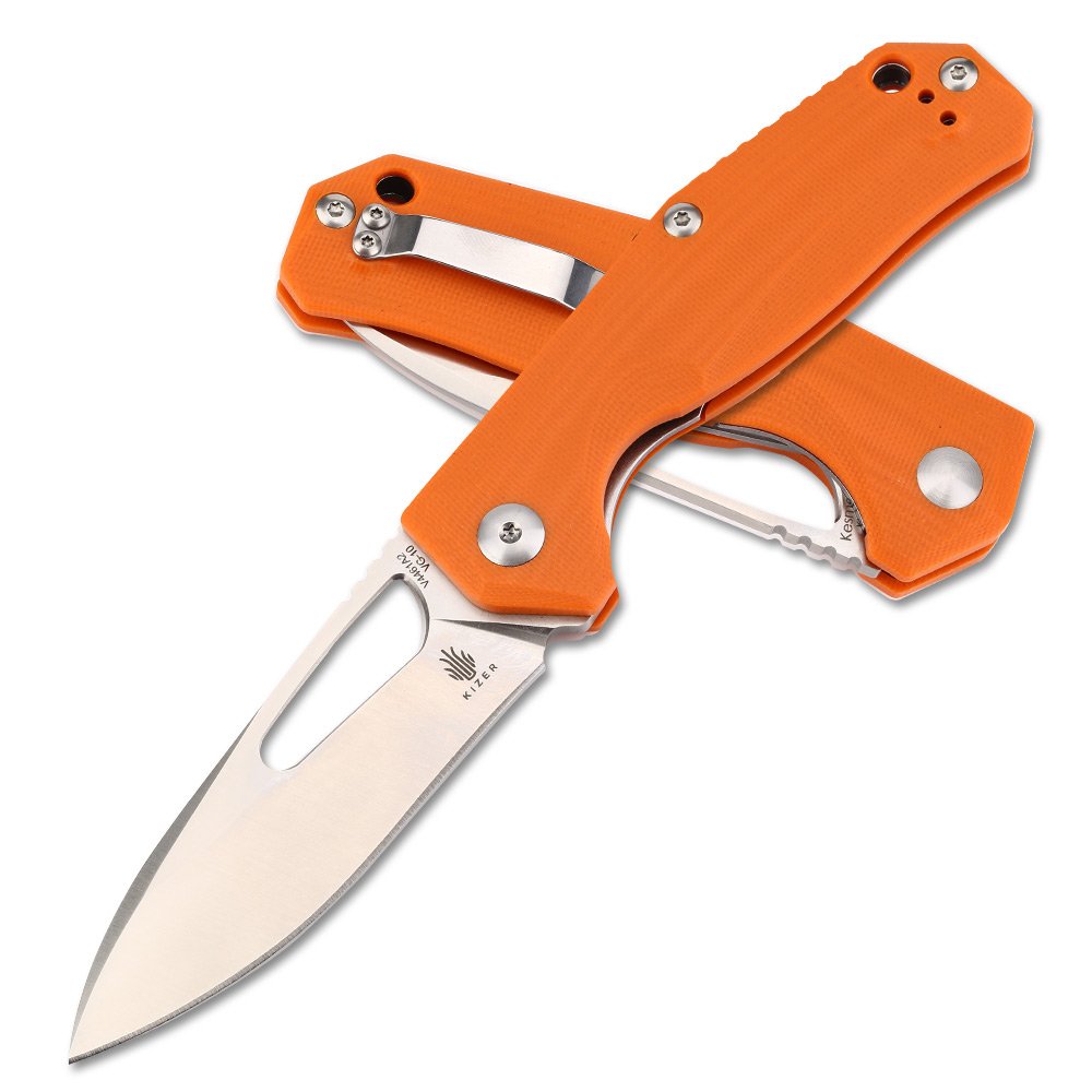 Kizer Knives V4461A2 Tactical Folding Knife,Pocket Hunting Rescue Tool