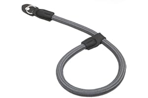 HITHUT Quick Release Camera Hand Strap Wrist Strap for SLR DSLR Digital Mirrorless Cameras Adjustable Gray