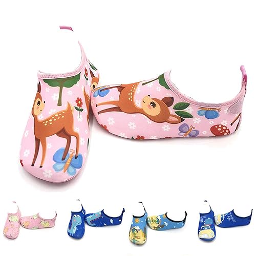 Lyworld Chaussures De Plage Enfant Chaussures Deau Enfant Bébé Chaussuresfilles Garcon Chaussures Aquatiques Chausson Pour Piscine Et Plage