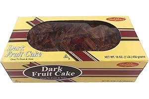 Jane Parker Fruitcake Dark Fruit Cake 1 pound (16 Ounce) Loaf