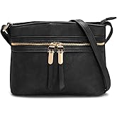 LA TERRE Zipper Pocket Crossbody Bags, Lightweight Medium Crossbody Purses Women's Shoulder Handbags | Zipper Pocket, Lightweight, Medium, Crossbody Purses