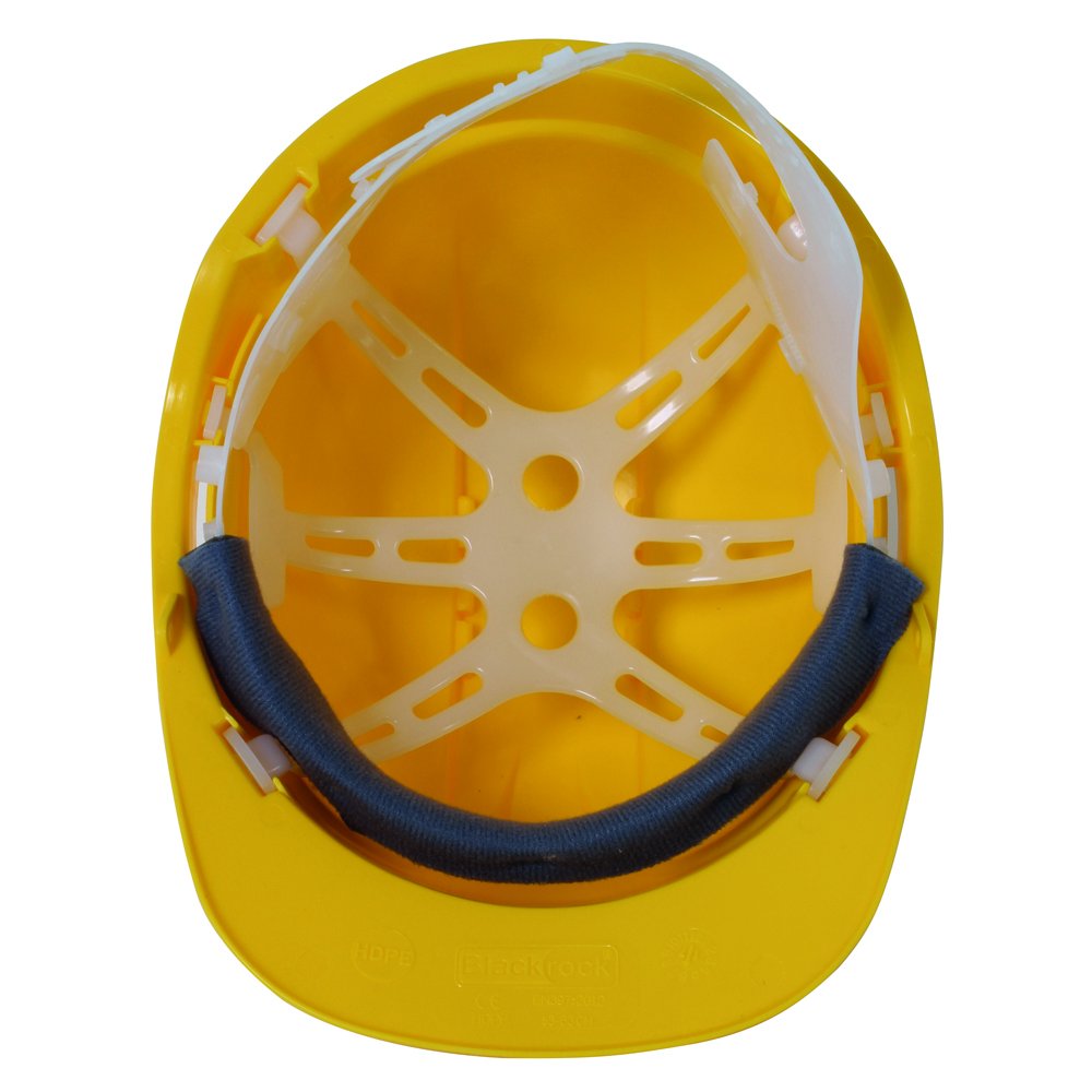 Blackrock Yellow Hard Hat, Safety Helmet, Hard Hats Construction, Hardhat, PPE, Construction Helmet - Image 3